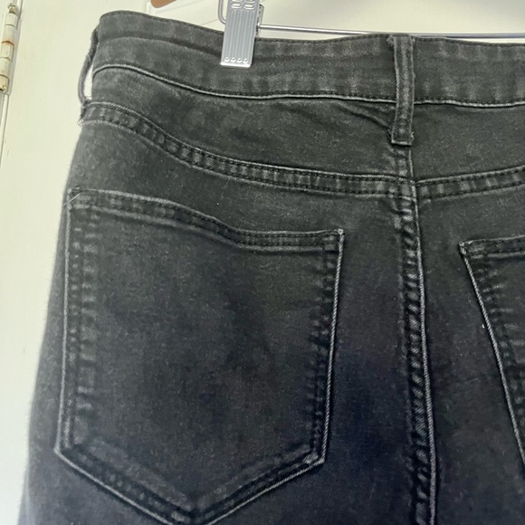 Black Denim Skinny Jeans - Picture 4 of 5